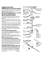 Preview for 1 page of Craftsman Craftsman 113.236180 Installation Instructions