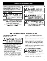 Предварительный просмотр 3 страницы Craftsman Craftsman 316.29262 Operator'S Manual