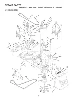 Preview for 44 page of Craftsman Craftsman 917.257720 Owner'S Manual