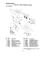 Preview for 44 page of Craftsman Craftsman 917.258562 Owner'S Manual