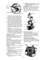 Предварительный просмотр 21 страницы Craftsman Craftsman 917.27576 Owner'S Manual