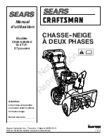 Предварительный просмотр 75 страницы Craftsman Craftsman C950-52943-0 Owner'S Manual