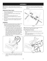 Preview for 8 page of Craftsman CX series 247.883980 Operator'S Manual