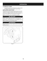 Preview for 18 page of Craftsman CX series 247.883980 Operator'S Manual