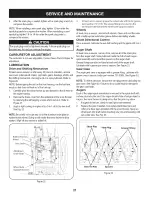 Preview for 21 page of Craftsman CX series 247.883980 Operator'S Manual