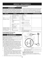 Preview for 56 page of Craftsman CX series 247.883980 Operator'S Manual