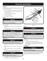 Preview for 20 page of Craftsman CX Series Operator'S Manual