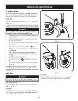 Preview for 21 page of Craftsman CX Series Operator'S Manual