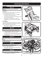 Preview for 22 page of Craftsman CX Series Operator'S Manual