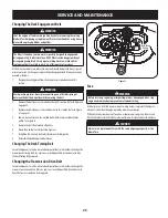 Preview for 25 page of Craftsman CX Series Operator'S Manual