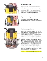 Preview for 2 page of Craftsman DeWalt 625 Instructions Manual