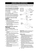 Предварительный просмотр 8 страницы Craftsman dlt 3000 Owner'S Manual