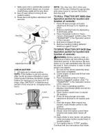 Предварительный просмотр 9 страницы Craftsman dlt 3000 Owner'S Manual