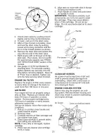 Предварительный просмотр 21 страницы Craftsman dlt 3000 Owner'S Manual