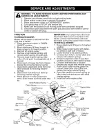 Предварительный просмотр 23 страницы Craftsman dlt 3000 Owner'S Manual