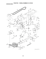 Предварительный просмотр 38 страницы Craftsman dlt 3000 Owner'S Manual