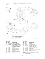 Предварительный просмотр 42 страницы Craftsman dlt 3000 Owner'S Manual