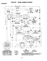 Preview for 27 page of Craftsman ELECTRIC START 42" MOWER AUTOMATIC LAWN TRACTOR 944.602951 Owner'S Manual