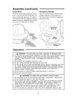 Preview for 6 page of Craftsman evolv 113.175550 Owner'S Manual