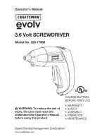 Craftsman evolv 320.17088 Operator'S Manual preview