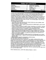 Preview for 2 page of Craftsman EZ 917.270731 Owner'S Manual