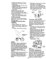 Preview for 27 page of Craftsman EZ 917.270941 Owner'S Manual