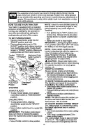 Предварительный просмотр 14 страницы Craftsman EZ 917.272040 Owner'S Manual