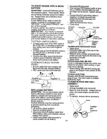 Предварительный просмотр 27 страницы Craftsman EZ 917.272130 Owner'S Manual