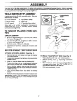 Предварительный просмотр 7 страницы Craftsman EZ3 917.251490 Owner'S Manual