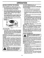 Предварительный просмотр 15 страницы Craftsman EZ3 917.251490 Owner'S Manual