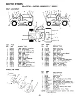 Preview for 43 page of Craftsman EZ3 917.256611 Owner'S Manual