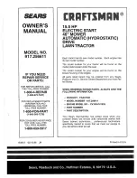 Preview for 60 page of Craftsman EZ3 917.256611 Owner'S Manual