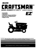 Craftsman EZ3 917.256711 Owner'S Manual preview