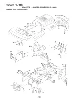 Предварительный просмотр 34 страницы Craftsman EZ3 917.258531 Owner'S Manual