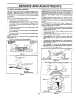 Предварительный просмотр 21 страницы Craftsman EZ3 917.258553 Owner'S Manual