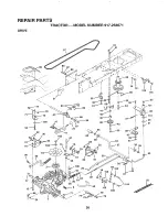 Предварительный просмотр 36 страницы Craftsman EZ3 917.258671 Owner'S Manual