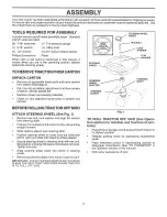 Предварительный просмотр 7 страницы Craftsman EZ3 917.258990 Owner'S Manual