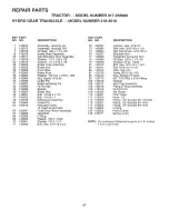 Предварительный просмотр 47 страницы Craftsman EZ3 917.258990 Owner'S Manual