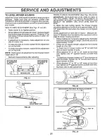 Preview for 21 page of Craftsman EZ3 917.259172 Owner'S Manual