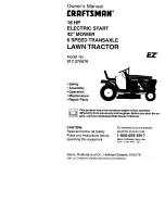 Preview for 1 page of Craftsman EZ3 917.270670 Owner'S Manual