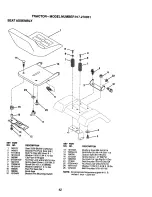 Предварительный просмотр 42 страницы Craftsman EZ3 917.270951 Owner'S Manual