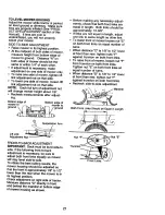 Предварительный просмотр 21 страницы Craftsman EZ3 917.271015 Owner'S Manual