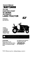 Craftsman EZ3 917.271121 Owner'S Manual preview