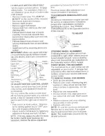 Предварительный просмотр 27 страницы Craftsman EZ3 917.272020 Owner'S Manual