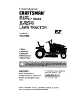 Craftsman EZ3 917.272201 Owner'S Manual предпросмотр