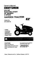 Craftsman EZ3 917.273113 Owner'S Manual preview