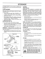 Предварительный просмотр 17 страницы Craftsman EZ3 917.376290 Owner'S Manual