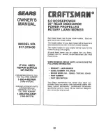 Preview for 32 page of Craftsman EZ3 917.376430 Owner'S Manual