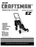 Craftsman EZ3 917.377261 Owner'S Manual предпросмотр