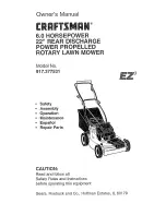 Craftsman EZ3 917.377531 Owner'S Manual предпросмотр